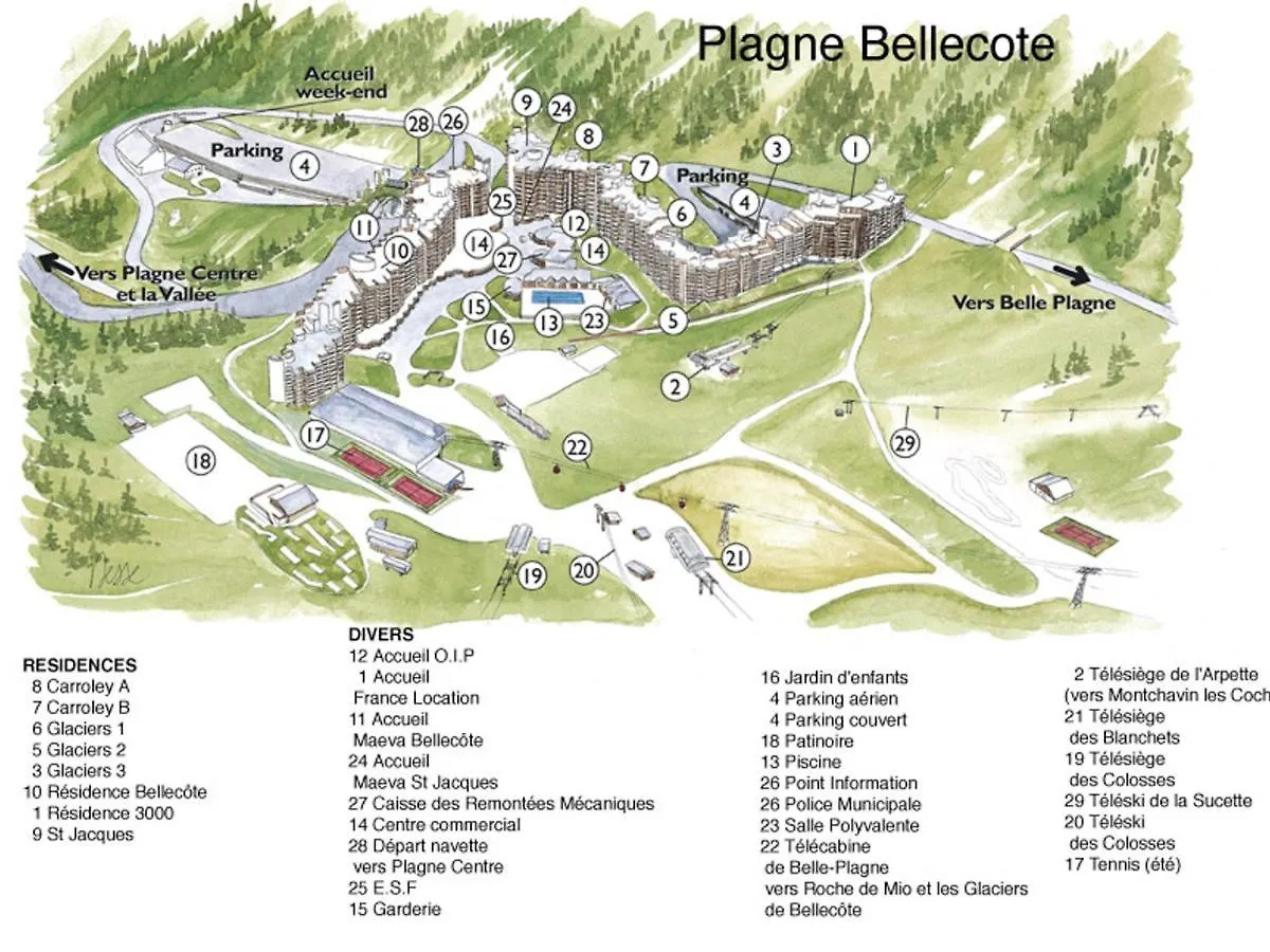 Appartement Renove 2 Pieces - Proche Des Pistes Avec Balcon - La Plagne Bellecote - Fr-1-181-1961